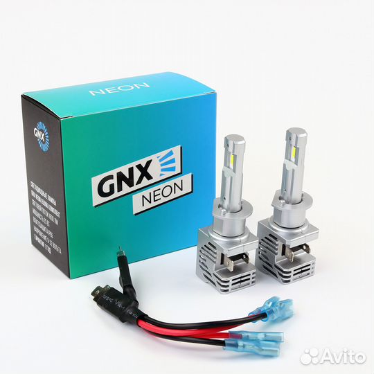 Светодиодные лампы GNX Neon H1 6000K (комплект)