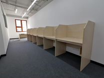 Столы с перегородками для call center Производство