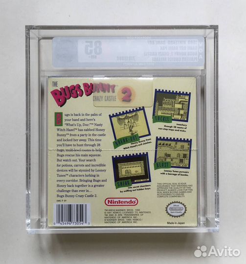 Bugs Bunny Crazy Castle Game Boy VGA 85 Новая