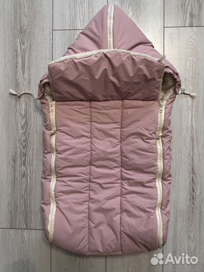 Конверт в коляску санки овчина