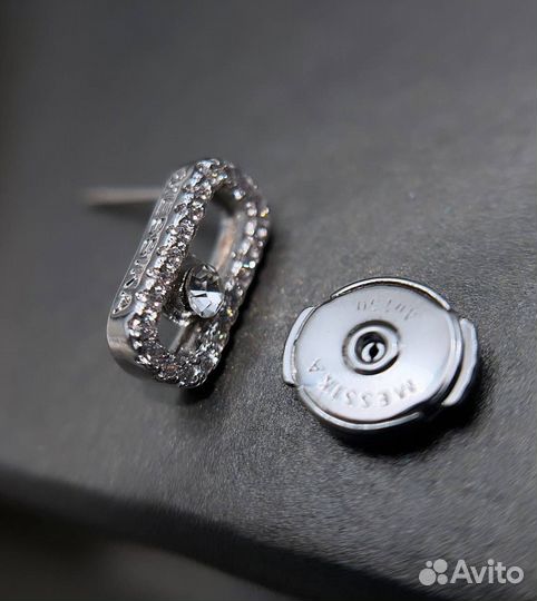 Пусеты Messika premium