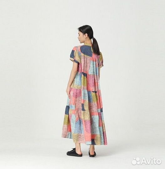 Р50-54 Бохо Шик Суперское стильное нарядное платье