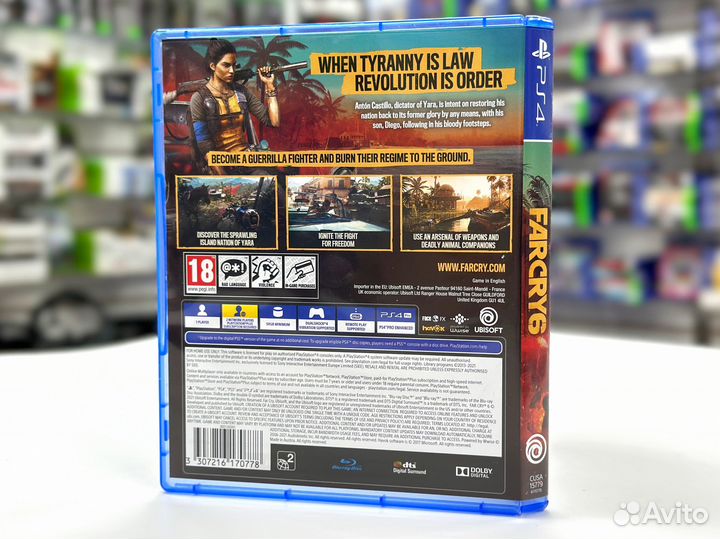 Far Cry 6 (PS4) Б/У