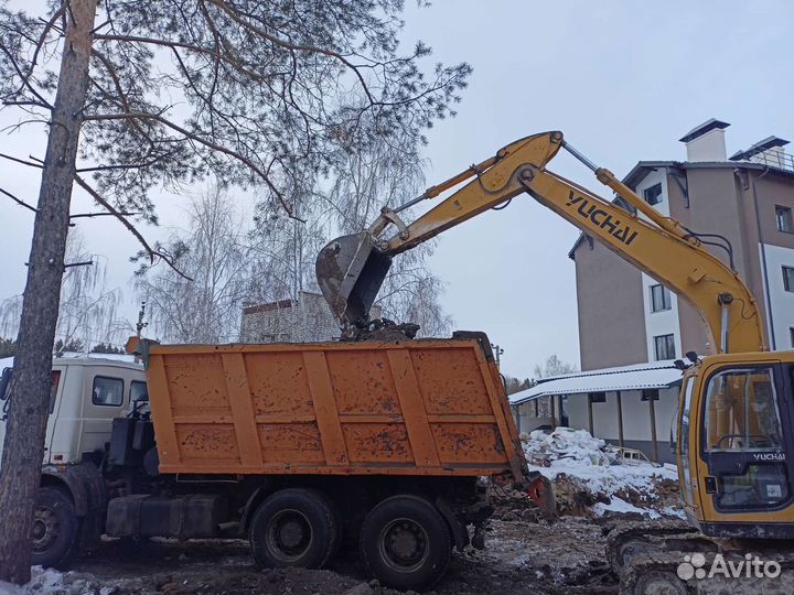 Предлагаю услуги экскаватора