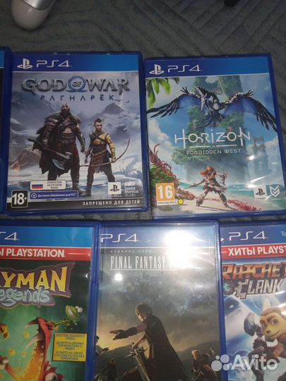 Игры на Sony PS4 диски