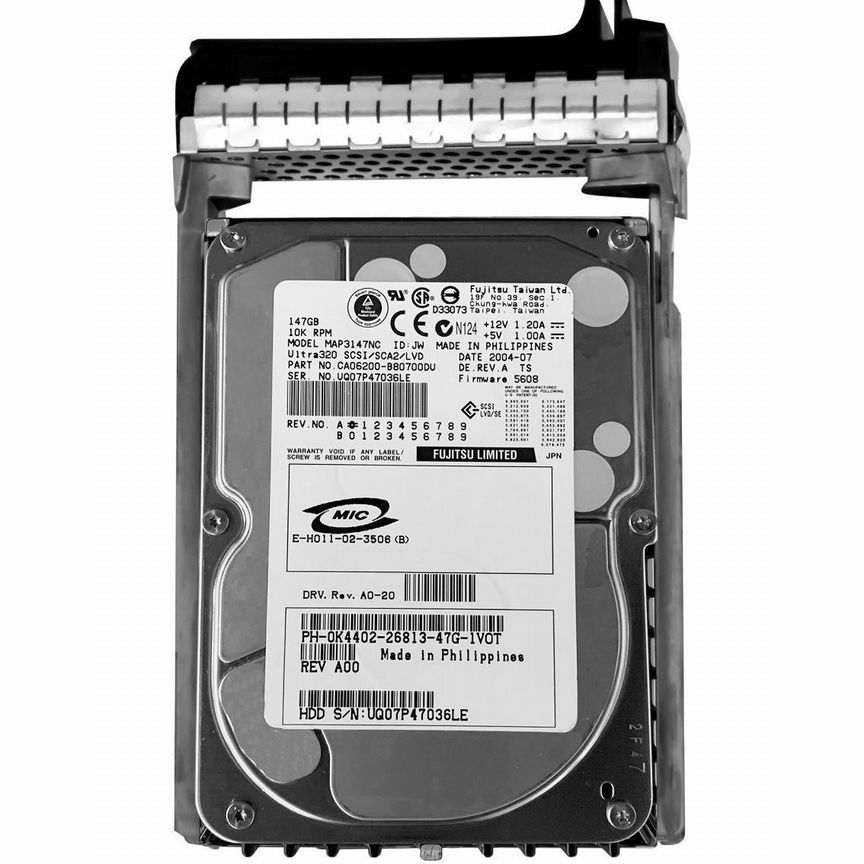 [K4402] Жесткий Диск Dell 146gb U320scsi 3.5" Hdd K4402