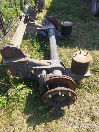 Оси в сборе Bpw ECO-P, SAF на коробах интегральные