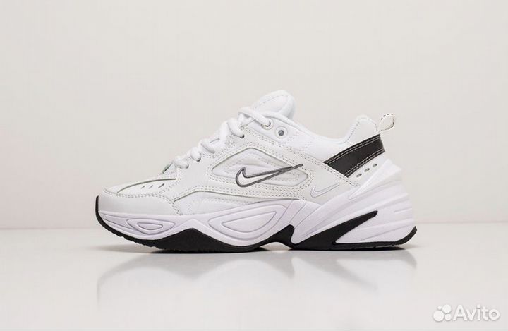 Кроссовки кожаные белые Nike M2K Tekno 44-45 разм