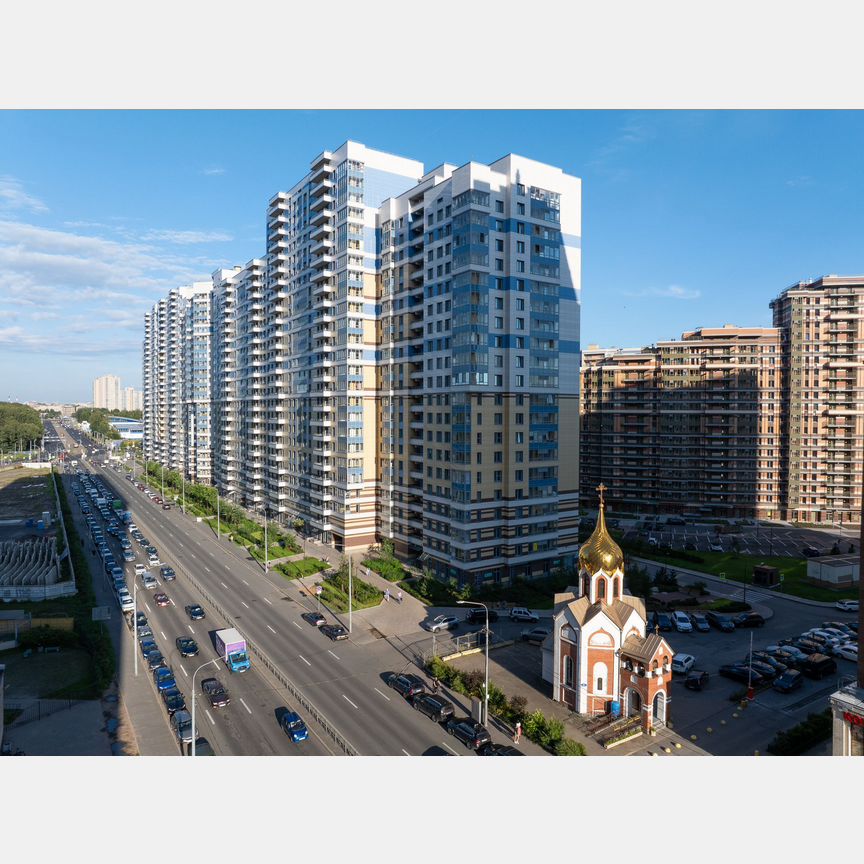 3-к. квартира, 84,1 м², 12/25 эт.