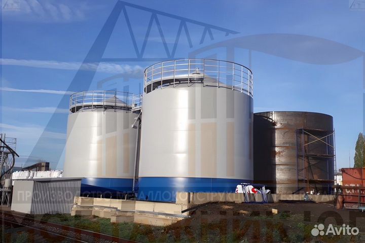 Вертикальные резервуары стальные 300/600/1500/2000