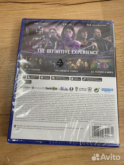 Mortal Kombat 11 Ultimate диск для PS5 новый
