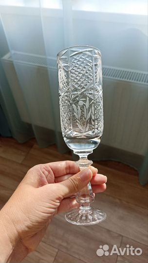 Бокал советский хрусталь