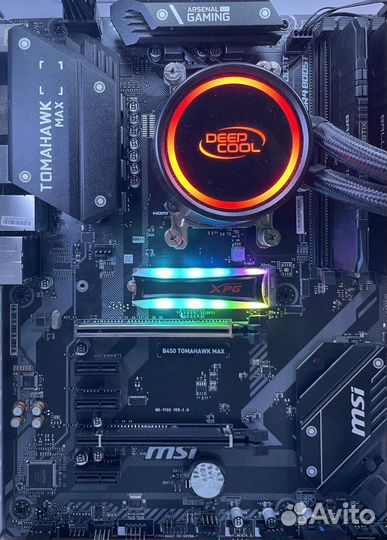 5600x + B450 Tomahawk + 16GB 3800 + gammaxx L240V2