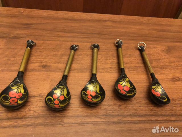 Ложки Хохлома 5штук