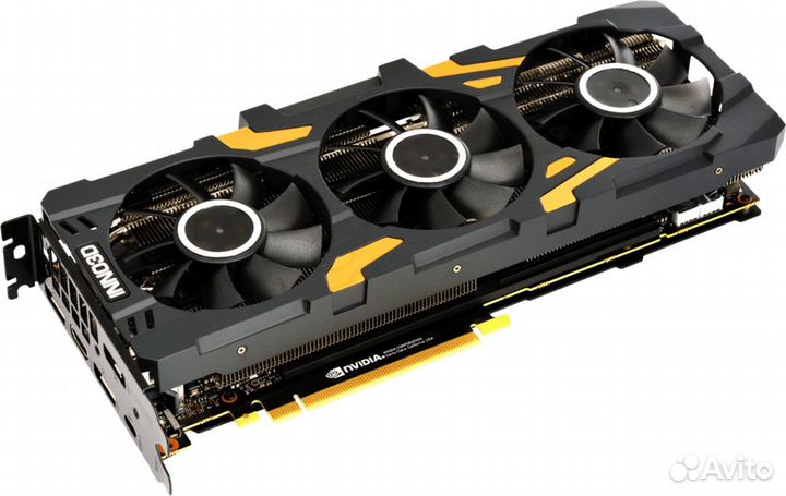 Видеокарта inno3D geforce RTX 2080 gaming OC X3 8G