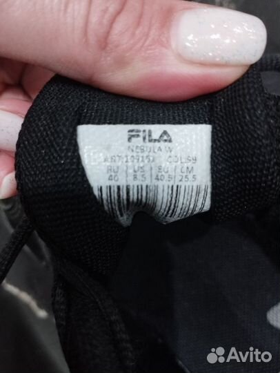 Кроссовки fila nebula 2 пары 40