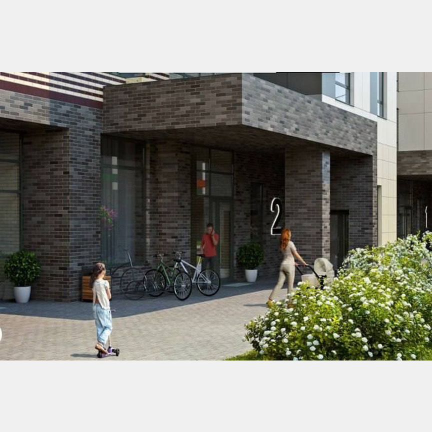 2-к. квартира, 50,8 м², 4/18 эт.