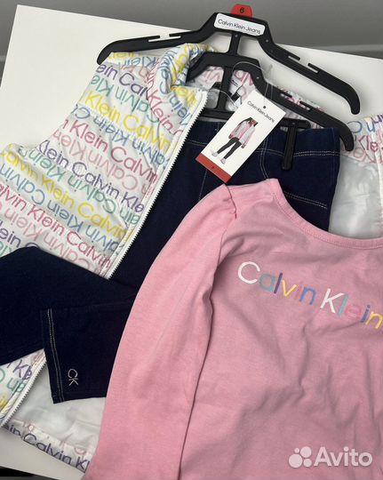 Calvin klein комплект тройка 4,5,6 лет