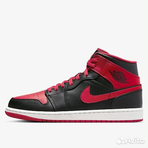 Jordan 1 Mid Fire Red