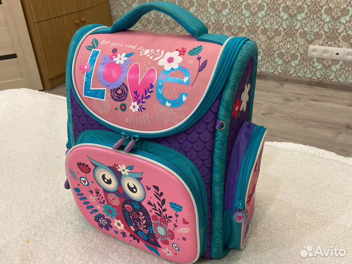 Рюкзак ранец школьный для девочки