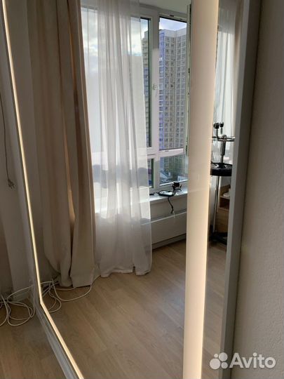 Большое настенное зеркало с led подсветкой