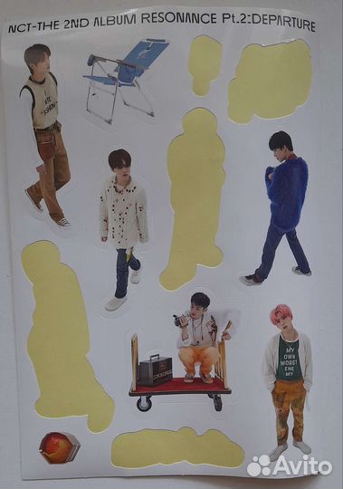 Карточки, наклейки nct 2020