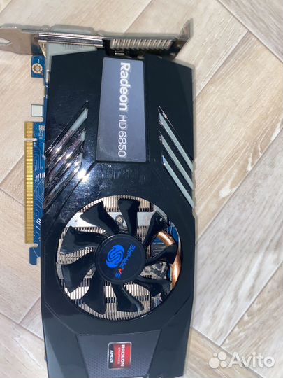 Видеокарта radeon HD 6850 1GB