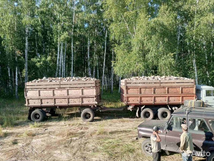 Дрова березовые колотые с доставкой