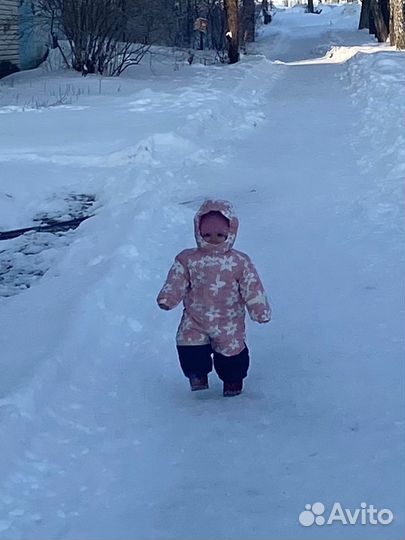 Зимний комбинезон для девочки