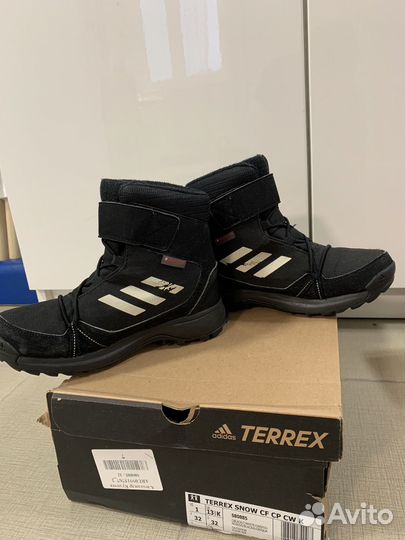 Зимние ботинки детские adidas