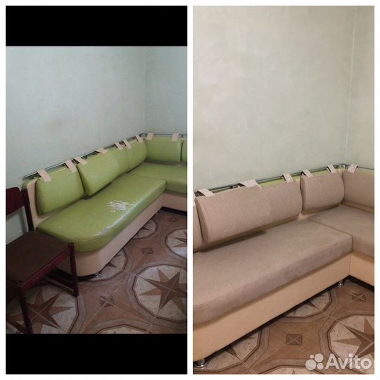 Перетяжка мягкой мебели