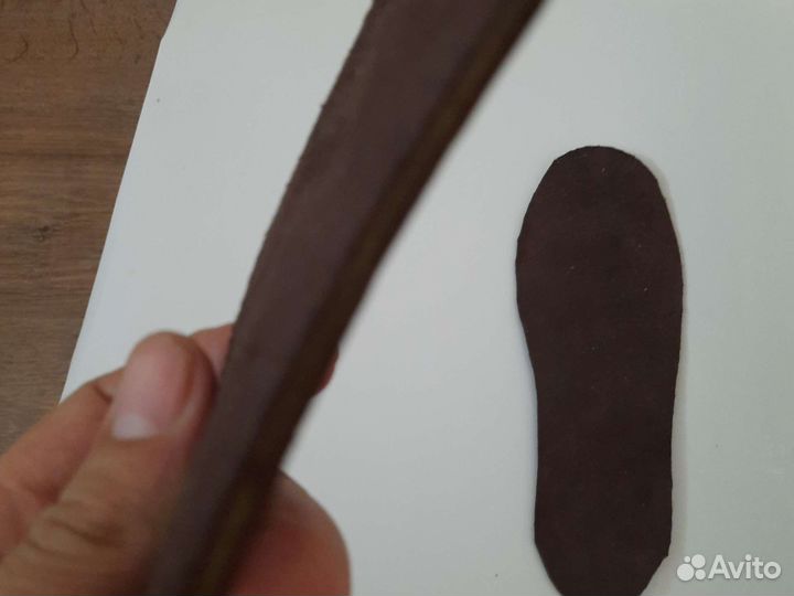 Стельки из кожи