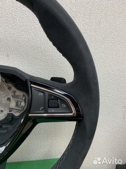 Руль skoda с лепестками dsg