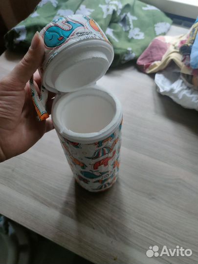 Термос для бутылочки с узким горлом