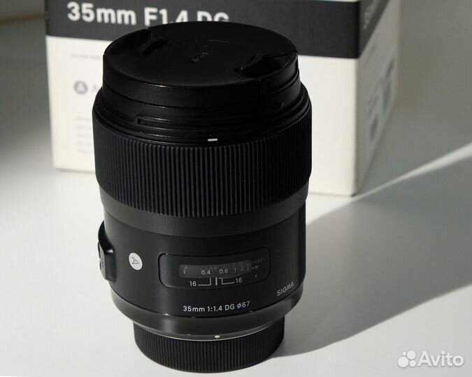 Объектив Sigma Art 35mm f1.4 DG на Никон