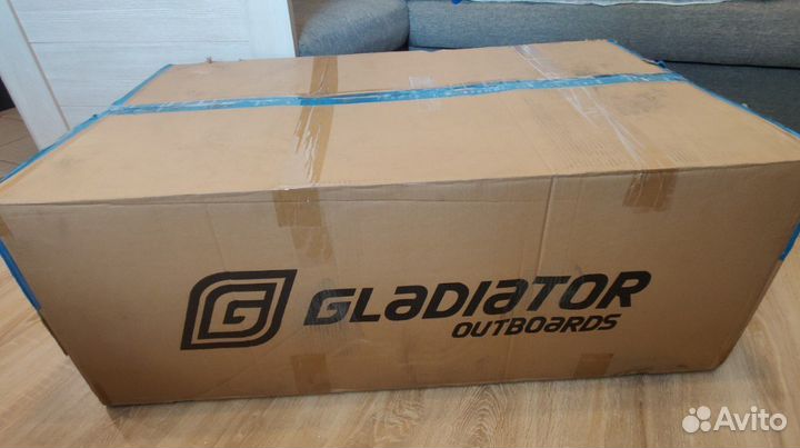 Лодочный мотор Gladiator 9.8 новый