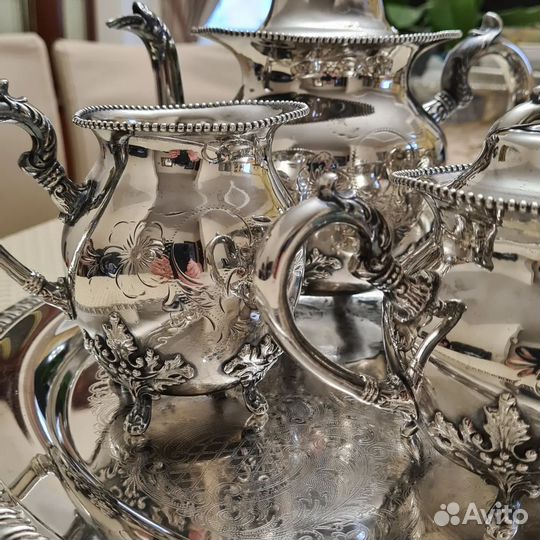 Антикварный чайный сервиз США