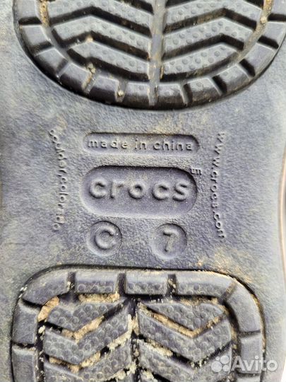 Демисезонные Crocs c7