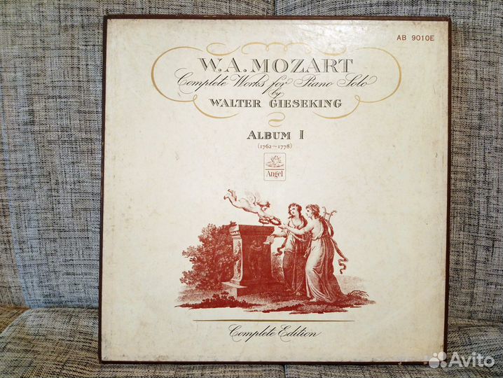 Виниловые пластинки Моцарт. Комплект 11 пластинок