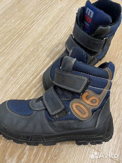 Ботинки демисезонные для мальчика minimen