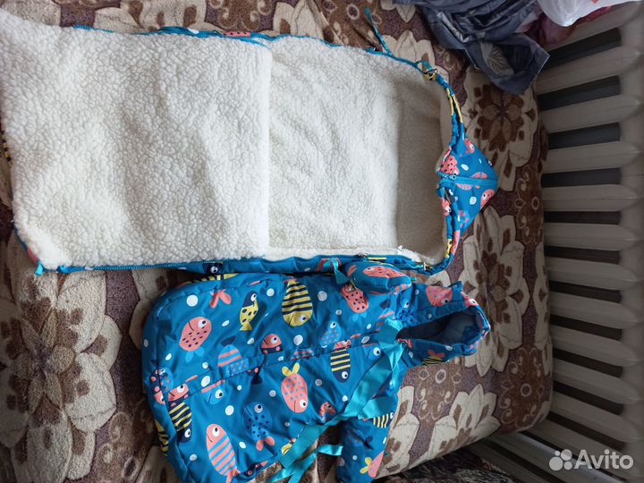 Комплект на выписку зимний