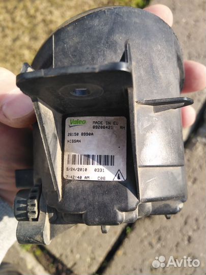 Птф nissan qashqai j10