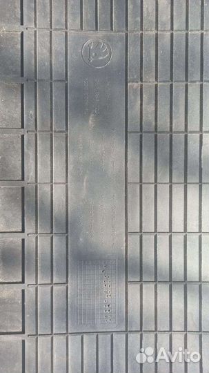 Коврик в багажник skoda octavia