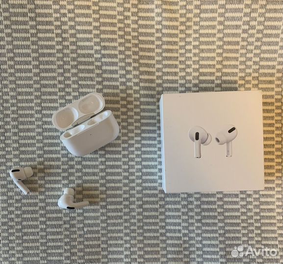 Беспроводные наушники apple airpods pro + 2 чехла