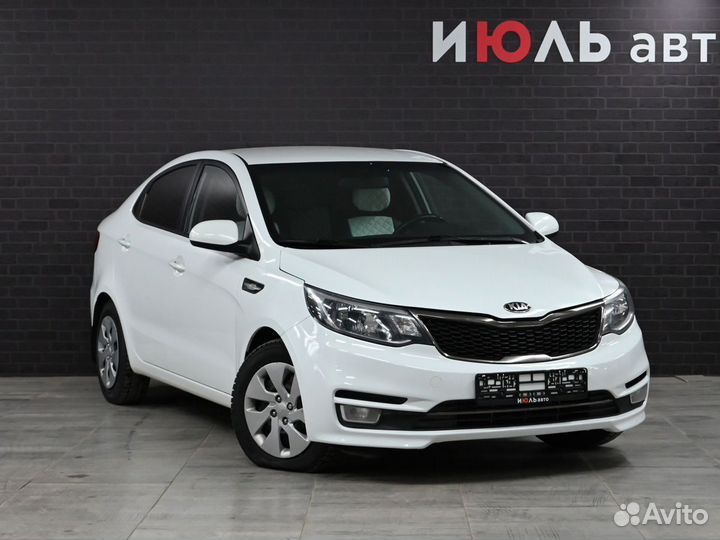 Kia Rio 1.6 МТ, 2017, 171 102 км