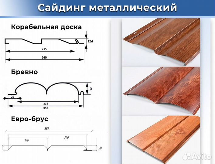 Металлосайдинг / покрытие 