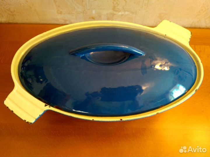 Чугунная утятница 2,5 л. Чугун