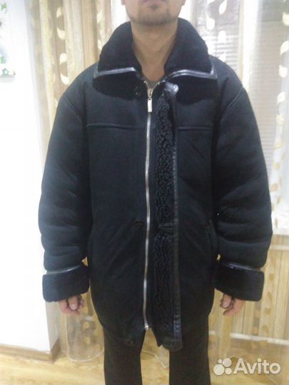 Мужские зимние куртки-дубленки