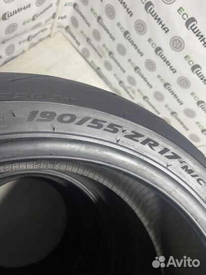 Комплект мотошин Б/У 190/55R17 и 120/70R17 Pirelli