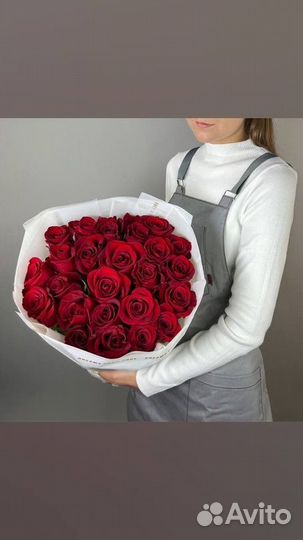 Букет из 19 роз премиум сорта